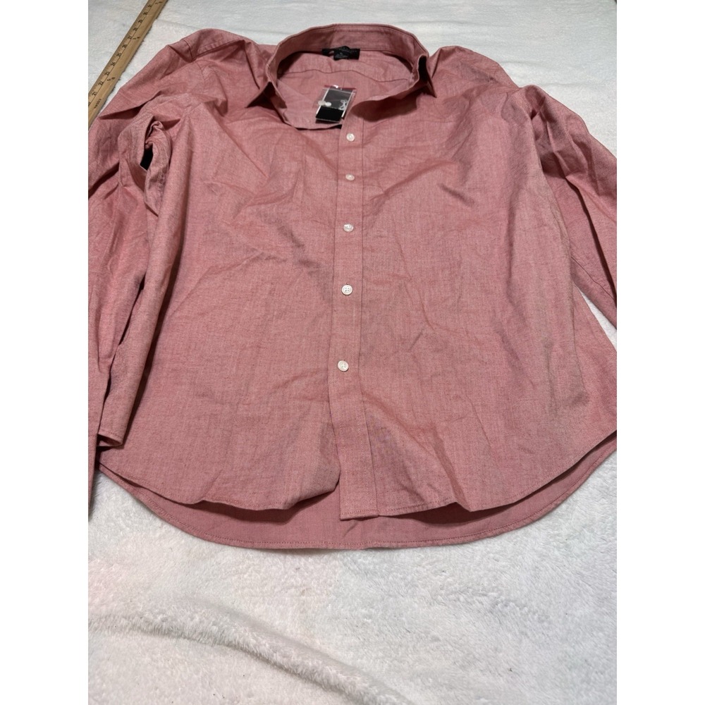 The Men's Store at Bloomingdale's Regular Fit Cotton Flannel Shirt Men' Xl Brick
